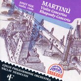 SUK JOSEF, CESKA FILHARMONIE/NEUMANN V  MARTINU : KONCERTY PRO HOUSLE C. 1 A 2