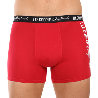 Pánské boxerky Lee Cooper červené (PO39510-2) XL