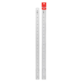 M&G pravítko 50 cm, dvojitá stupnice, hliník
