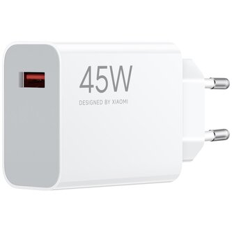 Xiaomi MDY-17-EF USB-A 45W Cestovní Nabíječka White (Bulk)
