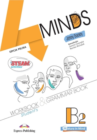 4 Minds B2. Student's Workbook & Grammar Book + kod DigiBook