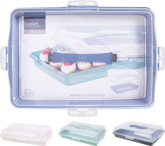 TACA NA CIASTO Z POKRYWKĄ