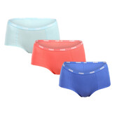 3PACK dámské kalhotky Puma vícebarevné (503006001 008) XL