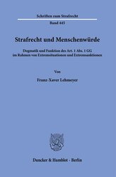 Strafrecht und Menschenwürde