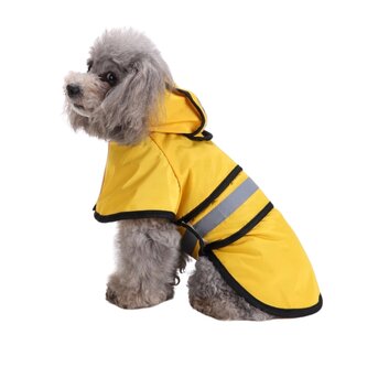 Reflexní pláštěnka pro psa L Modrá