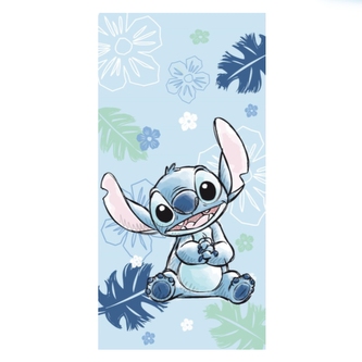 Jerry Fabrics Osuška Lilo a Stitch Ohana blue 70x140 cm