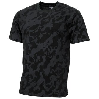 Triko s krátkým rukávem MFH Street - nightcamo, XL