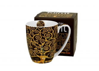 Porcelánový hrnek TREE OF LIFE BROWN, 360 ml Porcelánový hrnek TREE OF LIFE BROWN, 360 ml