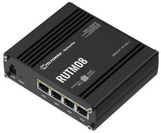 Teltonika RUTM08 průmyslový router, 3x Gbit LAN, 1x Gbit WAN Teltonika RUTM08 průmyslový router, 3x Gbit LAN, 1x Gbit WAN