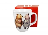 Porcelánový hrnek BEAR 1 v krabičce 650 ml