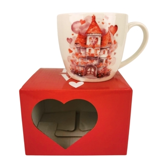 Porcelánový hrnek PALACE 460 ml v papírové krabičce