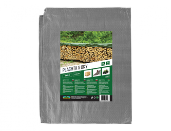 Plachta kašírovaná zelená 5x6m 55g