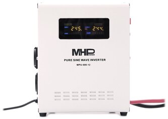 MHPower záložní zdroj WPU-500-12, UPS, 500W, čistý sinus, 12V
