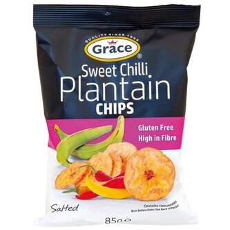 Banán.chipsy Grace - sladké chilli, bez lepku, 85g