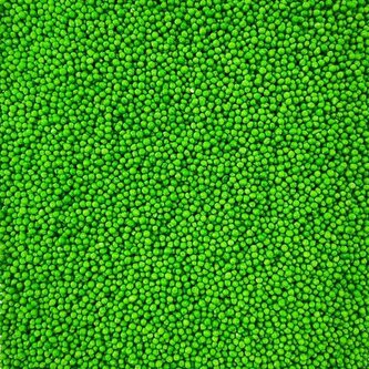 Cukrové perličky 2mm světle zelené 1kg - I LOVE CAKES