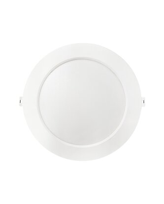 Q-104P LED panel 18W 1980lm 4000K bílý - kruhový vestavný Qtec