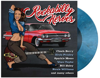 Rockabilly Heroes  Ltd. (cool blue coloured vinyl)
