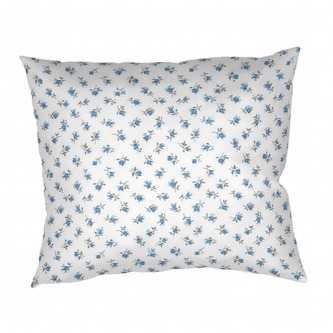 Dadka Povlak na polštář krep Malé růže modré 50x70 cm