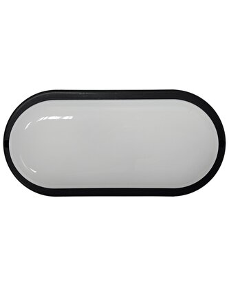 LED stropní svítidlo Q-53A 15W 1350lm 4200K IP64 - černé QTEC