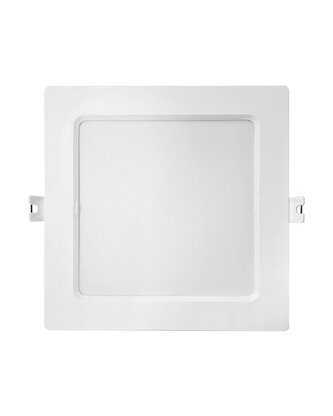 Q-108P LED panel 12W 1200lm 4000K bílý - čtvercový přisazený Qtec
