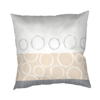 Dadka Povlak na polštář bavlna Ateliér béžový 40x40 cm