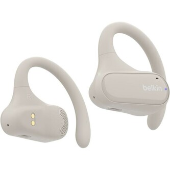 Belkin SOUNDFORM™ ClearFit Open-Ear bezdrátová sluchátka béžová
