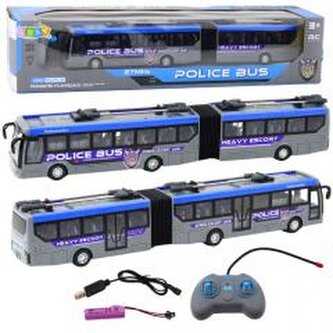Autobus policyjny przegubowy RC 1:32