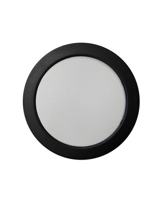 Q-55M LED panel 18W 1980lm 4000K černý - kruhový přisazený Qtec