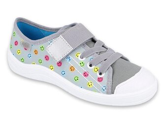 251Y165 31 - dívčí tenisky Befado 1 SZ šedé, smile 251Y165_36