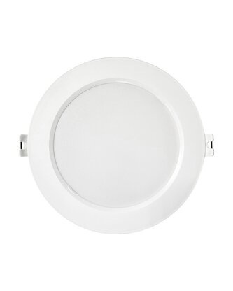 Q-102P LED panel 9W 990lm 4000K bílý - kruhový vestavný Qtec