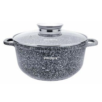 Hrnec se skleněnou poklicí Klausberg 22cm, 3,3l