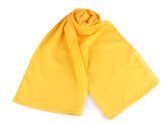 Letní šátek / šála 45x150 cm - 1 ks - 2 žlutá