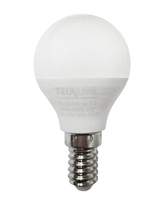 LED žárovka Trixline 6W 564lm E14 P45 6500K