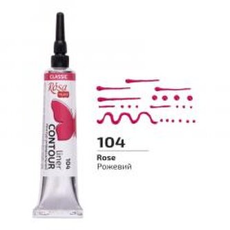 Farba aktylowa konturowa universal rose 20ml