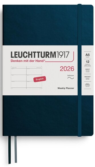 Weekly Planner 2026 Medium (A5) Deep Sea