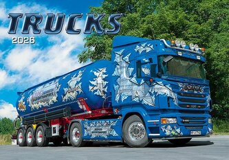 Trucks 2026 - nástěnný kalendář