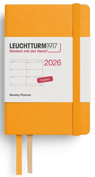 Weekly Planner 2026 Mini (A7) Rising Sun
