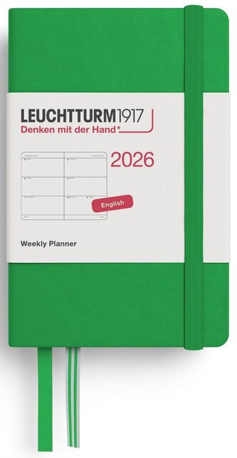 Weekly Planner 2026 Mini (A7) Spring Leaf