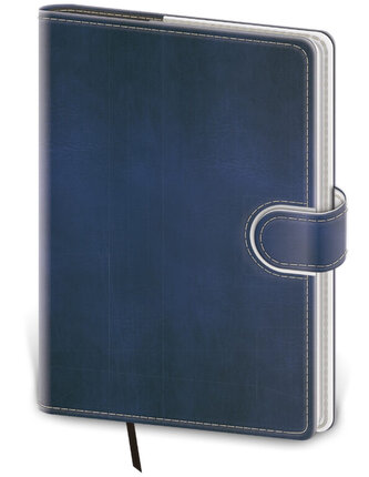 Týdenní diář A5 Flip modro/bílý