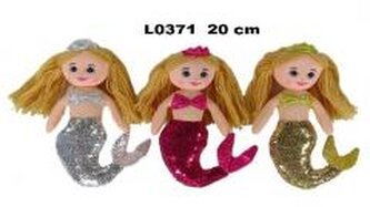 Lalka Syrenka 20cm MIX