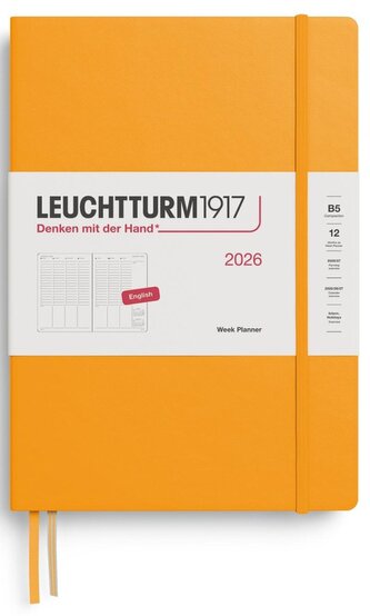 Week Planner 2026 Composition (B5) Rising Sun