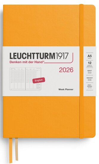 Week Planner 2026 Medium (A5) Rising Sun