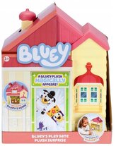 Bluey. Zestaw. Domek niespodzianka z pluszakiem