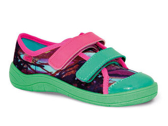 672Y034 31 - dívčí tenisky Befado 2 SZ, zel-růžové S 672Y034_31