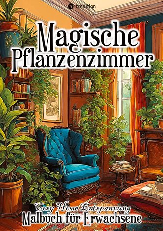 Cozy Malbuch: Cozy Home Magic Plant Rooms Niedlich & Einfach  Cute & Comfy