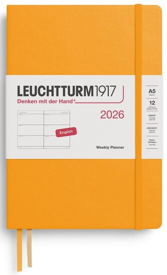 Weekly Planner 2026 Medium (A5) Rising Sun