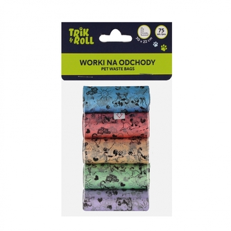 Worki na odchody 75szt 4rolki TRIK&ROLL 560699