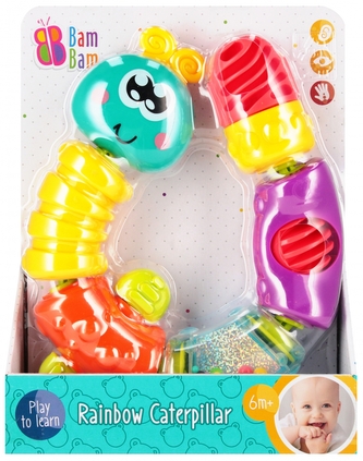 Grzechotka Gąsienica tęcza BAM BAM 541908