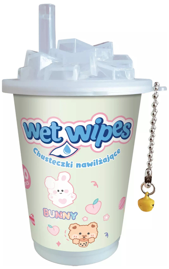 Chusteczki nawilżające w puszce-shake Animals Astra Care 30szt, Astra