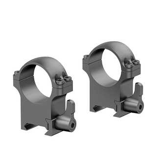 Vector Optics - Pierścień montażowy X-ACCU - Średni - 30 mm - Weaver - Czarny - XASR-SQ12